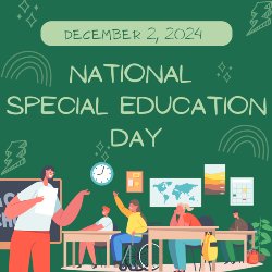 National Special Education Day